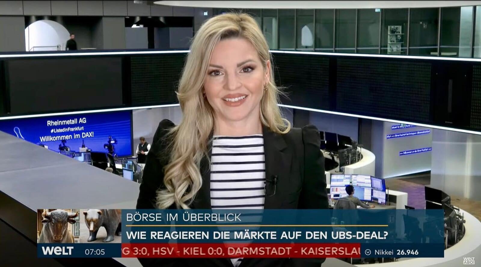 Cornelia Eidloth - Börse - Welt - Moderatorin