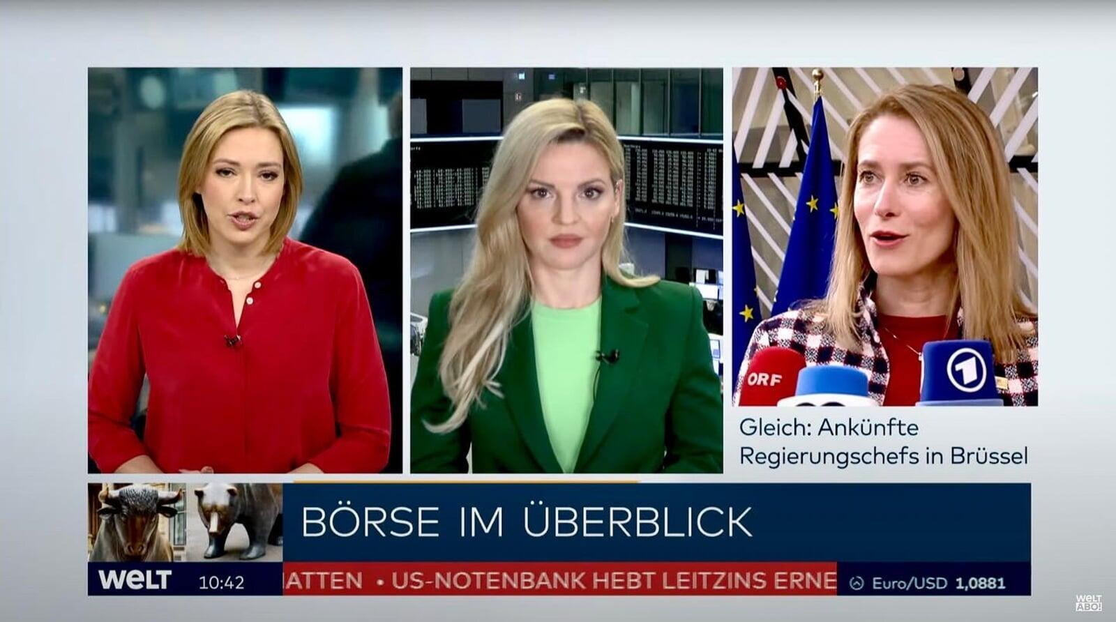 Cornelia Eidloth - Börse - Welt - Moderatorin