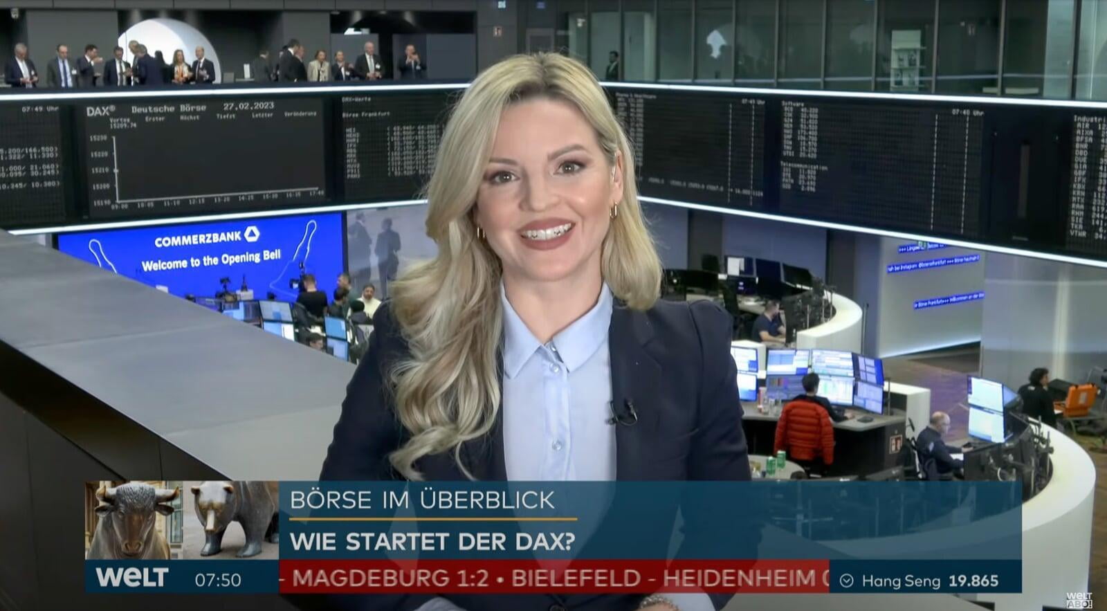 Cornelia Eidloth - Börse - Welt - Moderatorin