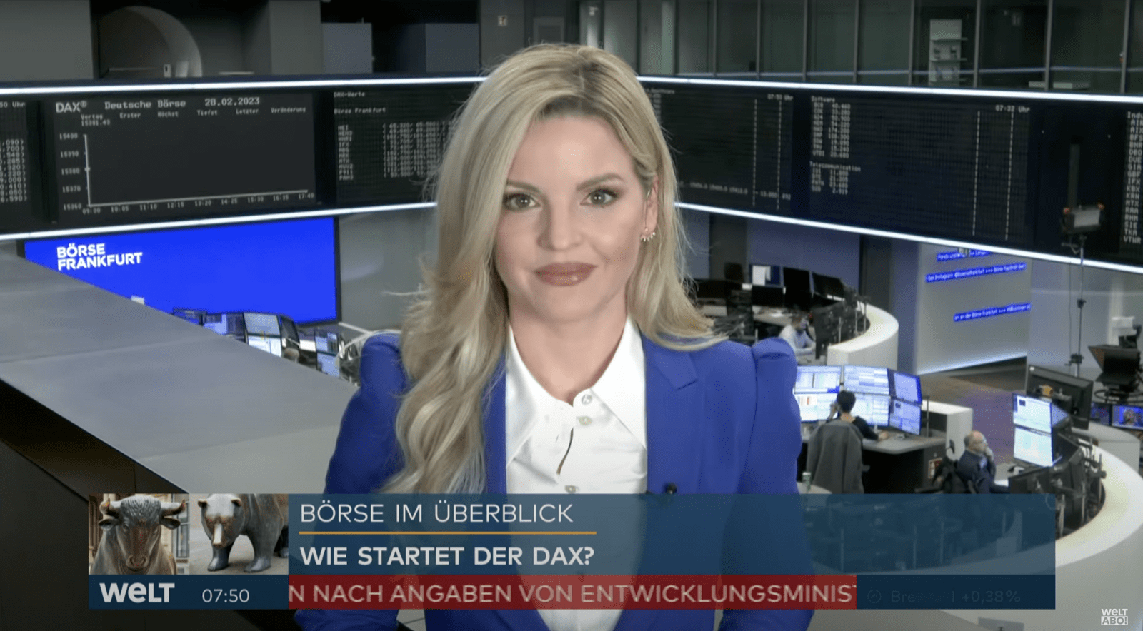 Cornelia Eidloth - Börse - Welt - Moderatorin